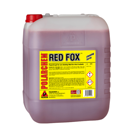 RED FOX - Супер концентриран. Технология с високо pH. Мощен почистващ препарат за измиване на автомобили и всякакъв вид превозни средства . 1:100 !